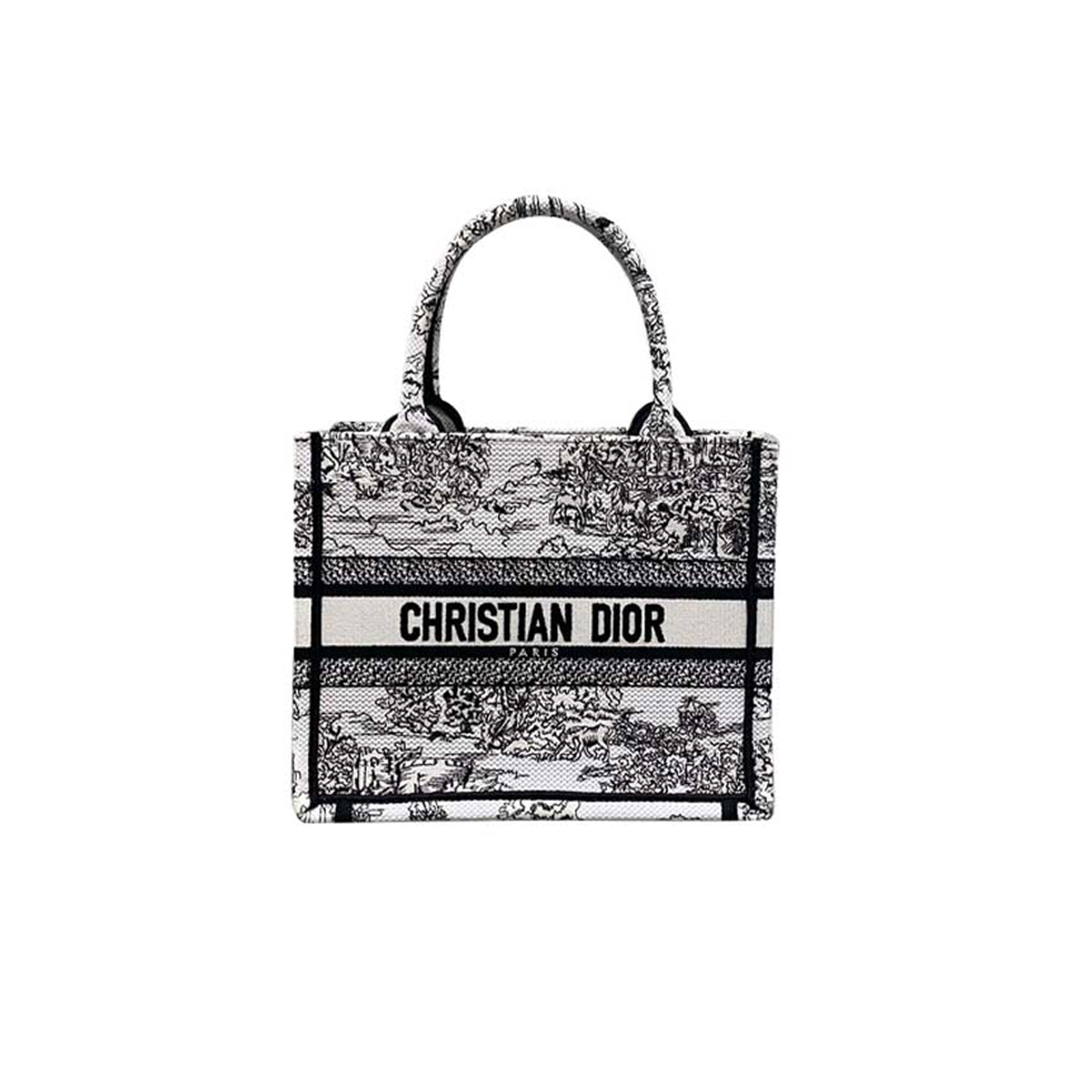 DIOR SMALL DIOR BOOK TOTE M1296ZEDR (26*22*8cm)